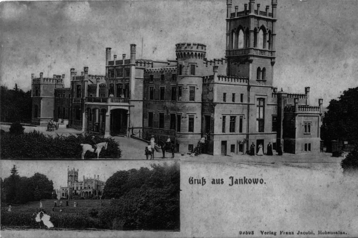 Pałac w Jankowie 1900